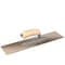Steel City Trowels By Bon el, Square, Golden Stainless, 14 X 5, Wood, Short Shank 66-142 - alternate 2